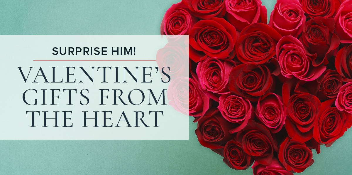 Find the Perfect Valentine's Gift for Him at Your Local Flower Shop