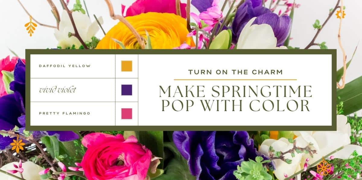 Spruce Up Your Home with Charming Spring Flower Arrangements Like These Rose Hill Florist